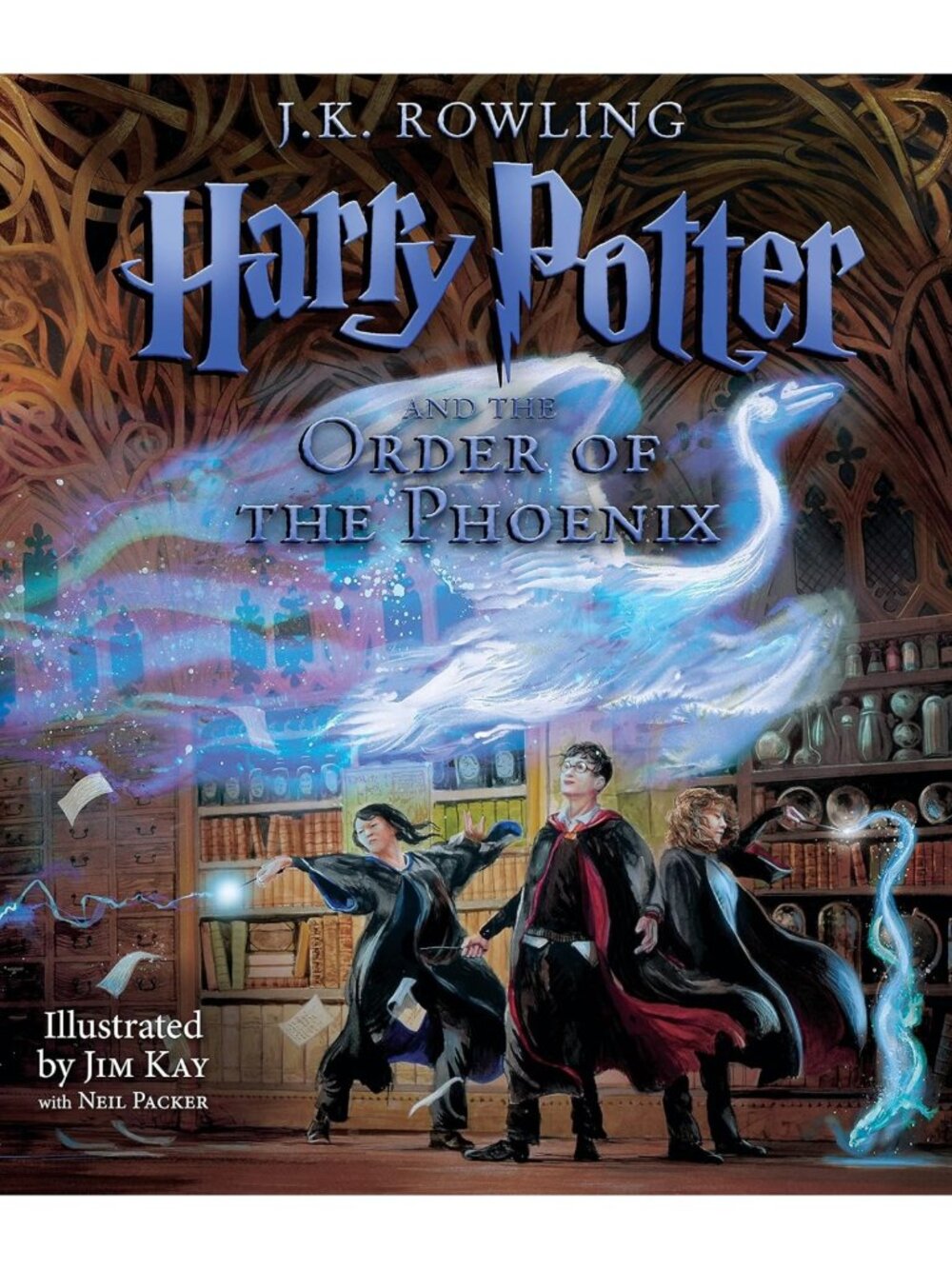 Illustrated Edition of Harry Potter Book 5: Order of the Phoenix - Fantasy Novel